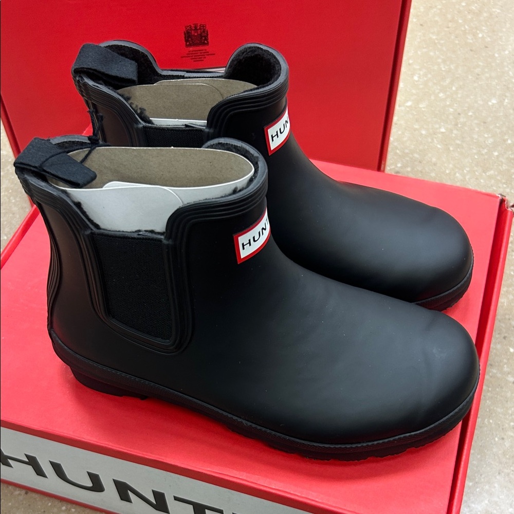 New❗️Hunter Women’s Original Insulated Chelsea Boots - Picture 6 of 8